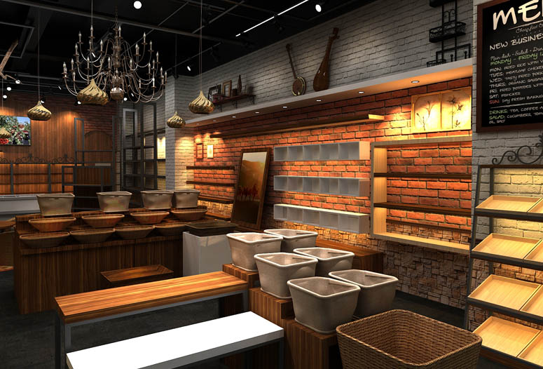 农副产品店设计