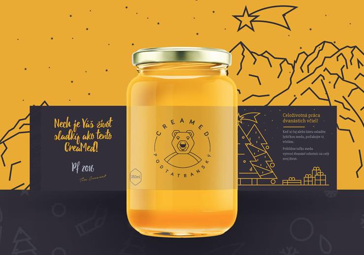 蜂蜜禮盒包裝設計