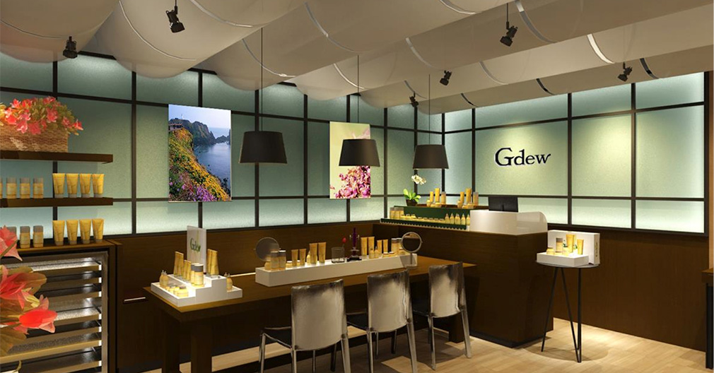 gdew化妝品專賣店設(shè)計(jì)
