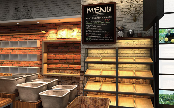 絲路果農店鋪設計