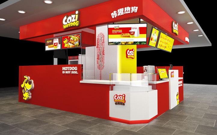 咔趣熱狗店面設(shè)計 咔趣熱狗店面設(shè)計