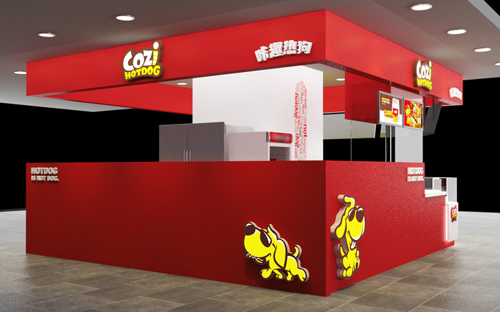 咔趣熱狗店面設(shè)計 咔趣熱狗店面設(shè)計