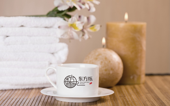 東方朔養生館品牌logo設計