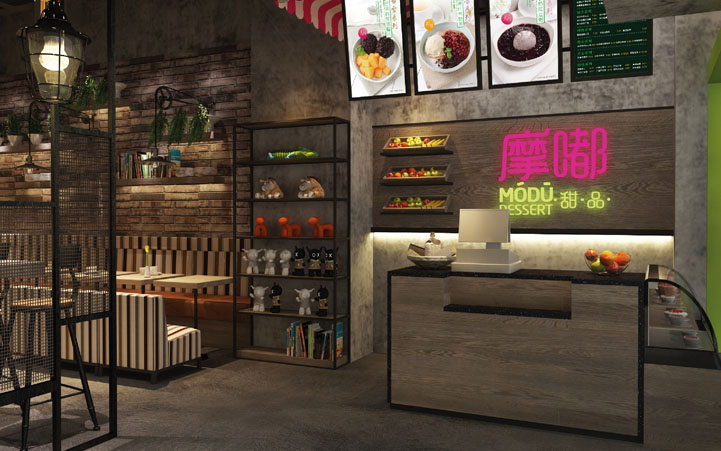 甜品店鋪設計