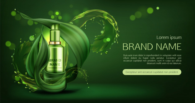 化妝品營銷海報設計模板