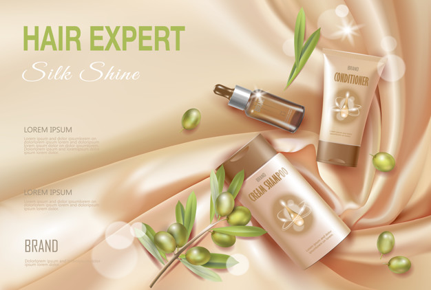 化妝品營銷海報設計模板