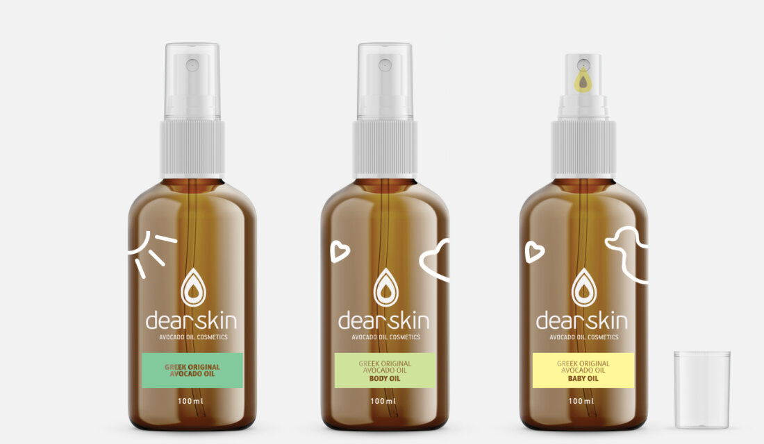 牛油果護膚品包裝設計 牛油果護膚品包裝設計