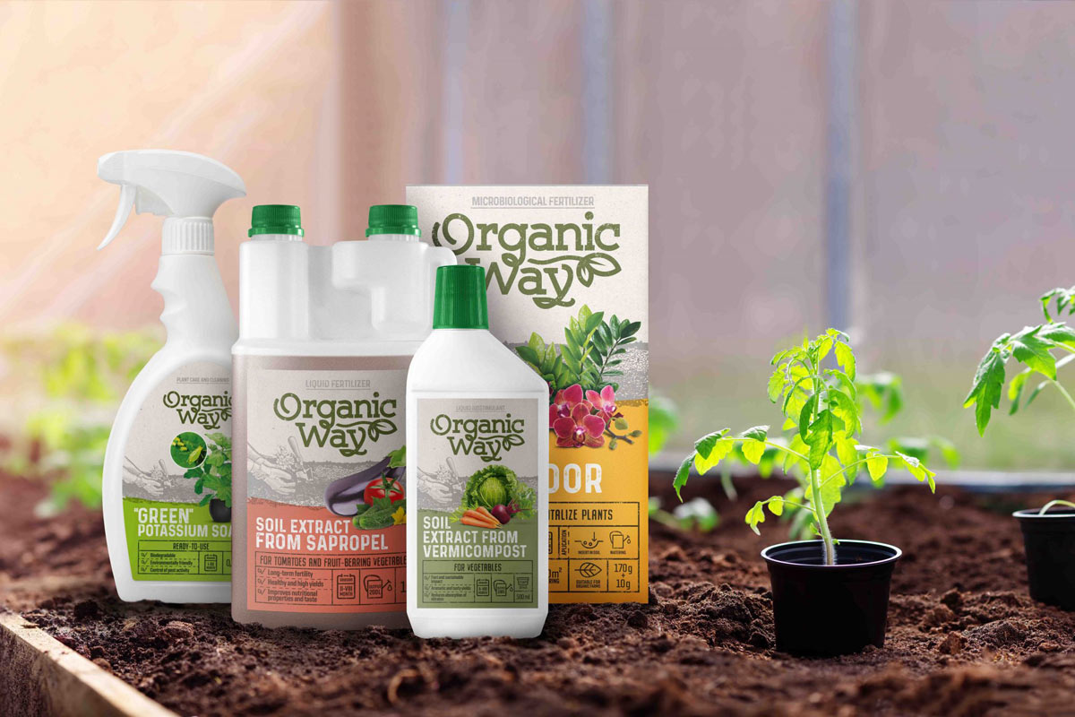 家庭園藝有機肥包裝設計