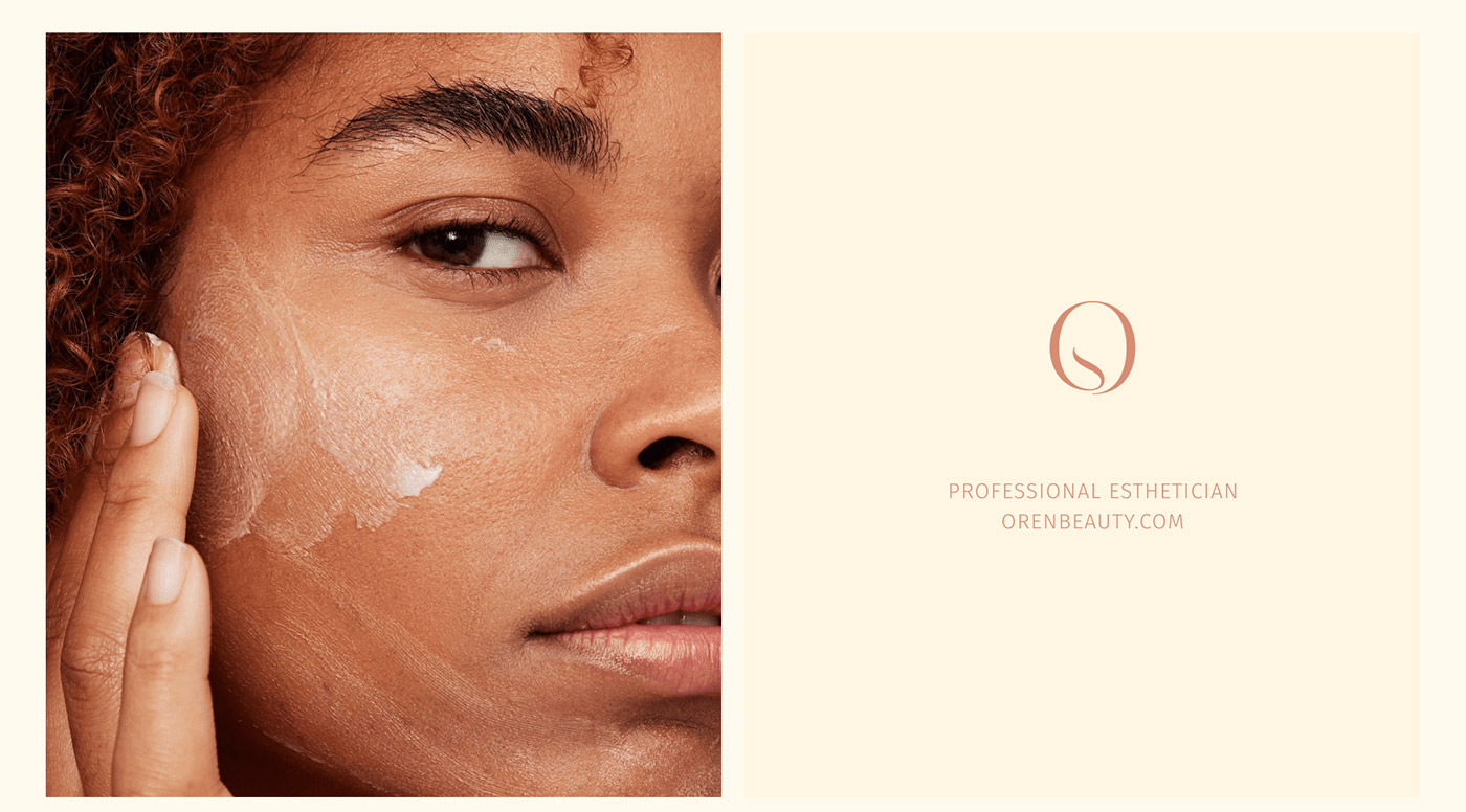 一套非常簡約的化妝品品牌設計 一套非常簡約的化妝品品牌設計