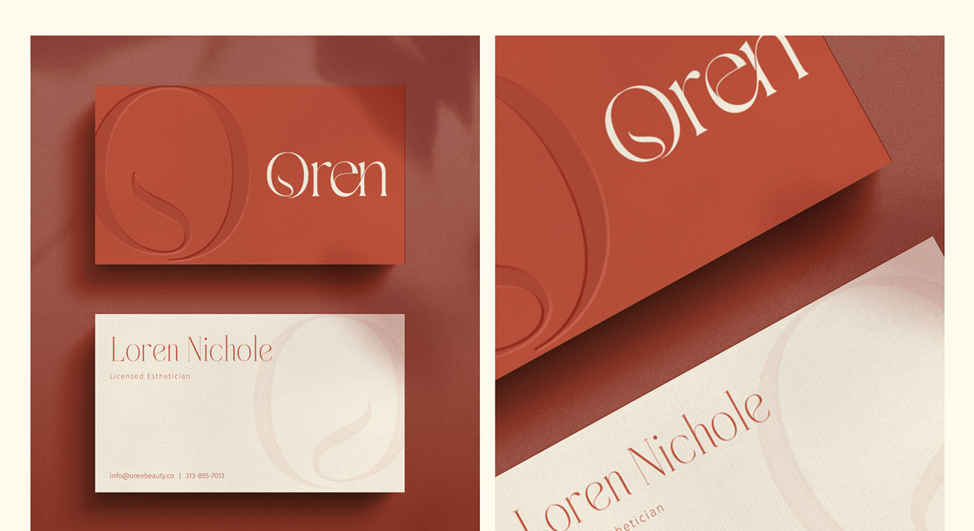 一套非常簡約的化妝品品牌設計 一套非常簡約的化妝品品牌設計